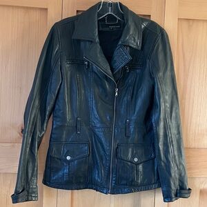 Wilsons Leather Women’s Black Leather Jacket